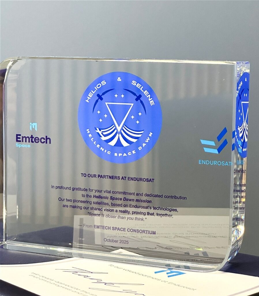 Hellenic Space Dawn Mission Adopts ENDUROSAT CubeSat-Bus